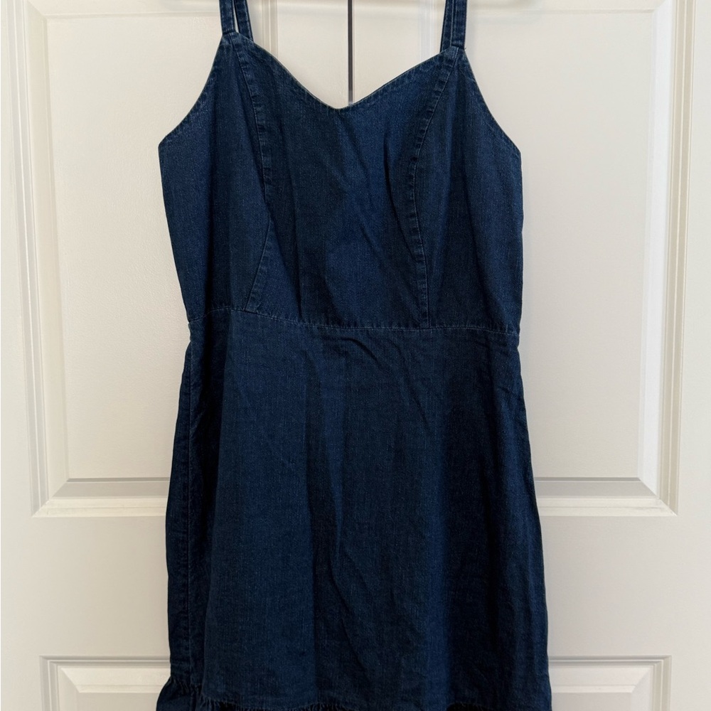 Old Navy Dark Blue Denim Dress